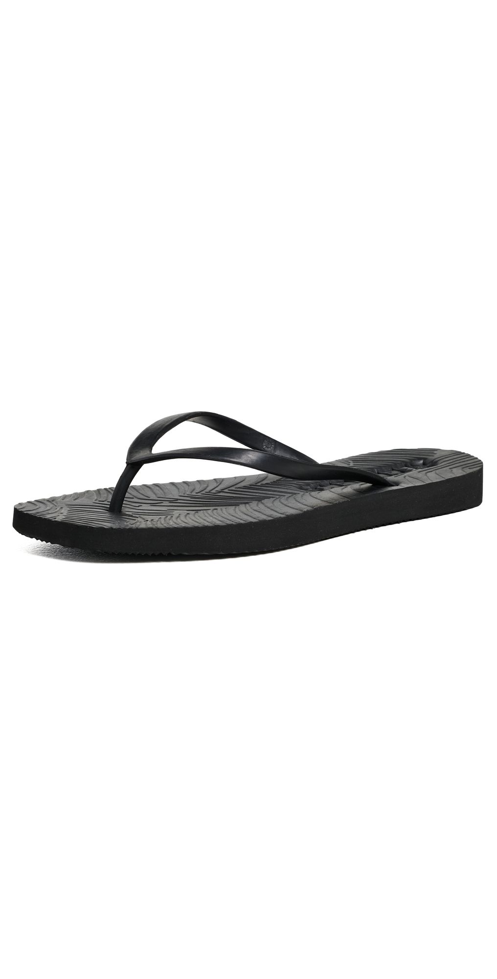 SLEEPERS Tapered Flip Flops Black 38