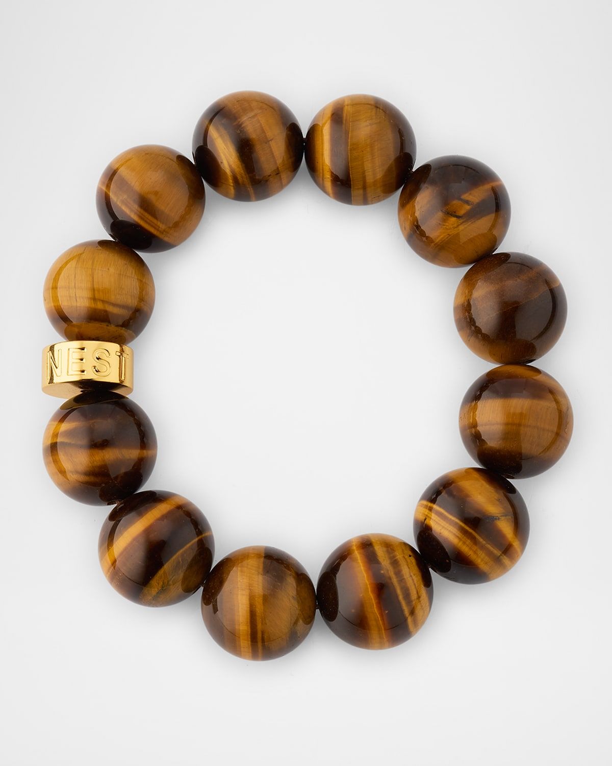 Tiger & apos;s Eye Statement Stretch Bracelet