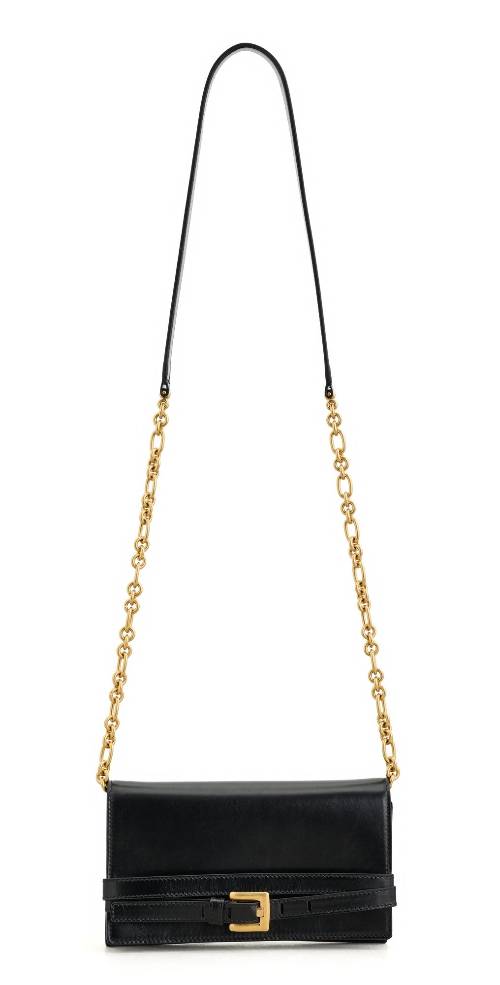 Balmain Shuffle Wallet On Chain Noir One Size