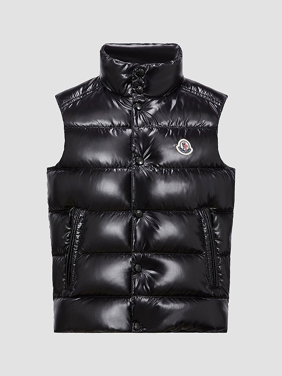 Little Boy's & Boy's Tib Puffer Vest - Black - Size 8