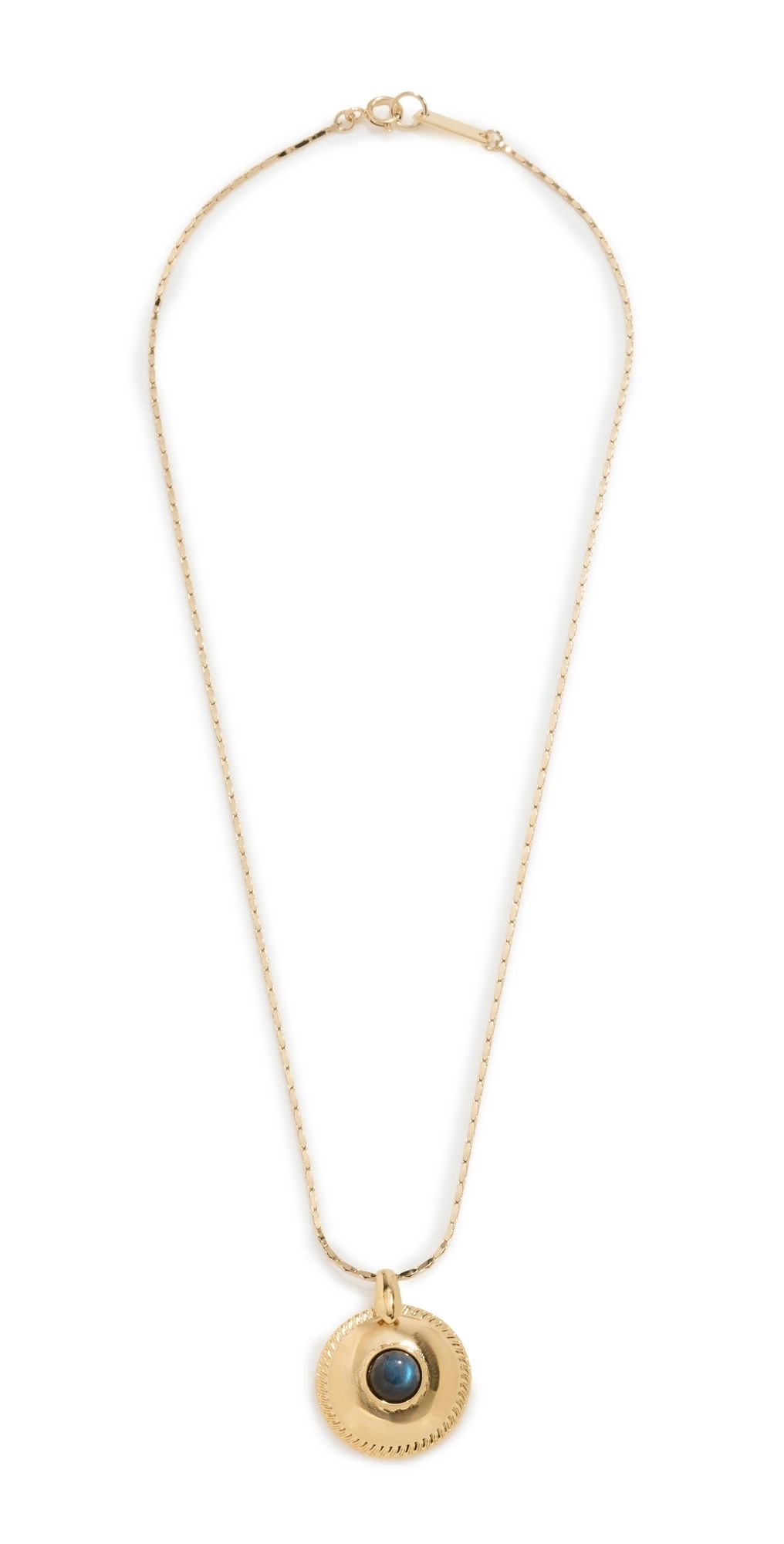 Isabel Marant Short Necklace Khaki One Size