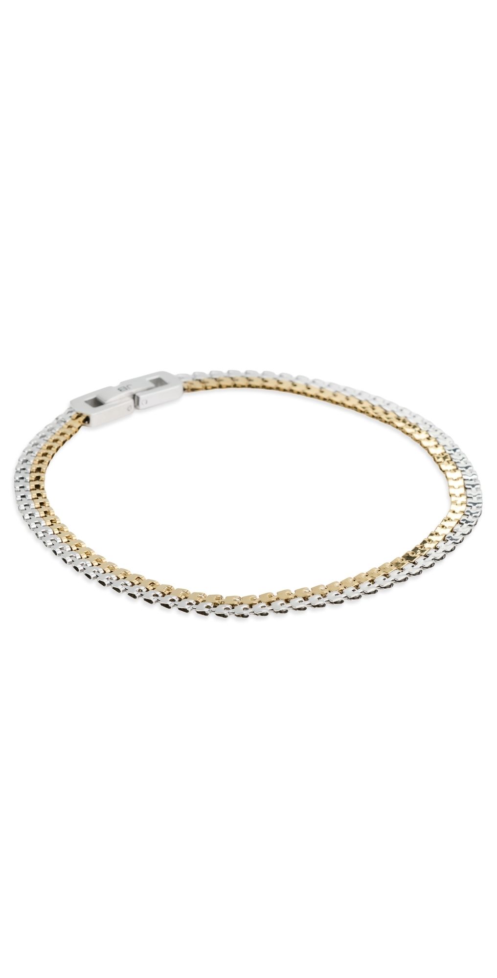 JENNY BIRD Double Amalfi Anklet Two-Tone M