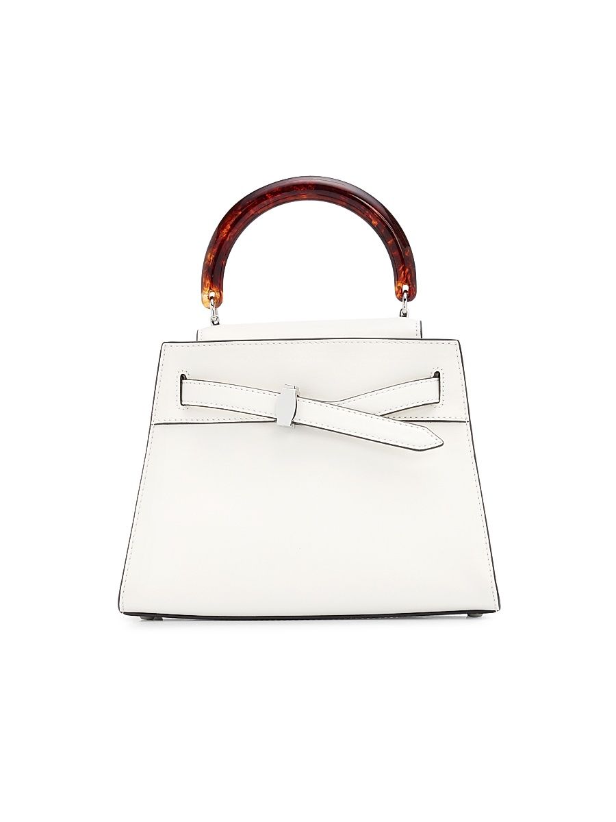 Women's Dash Resin Top Handle Bag - Off White