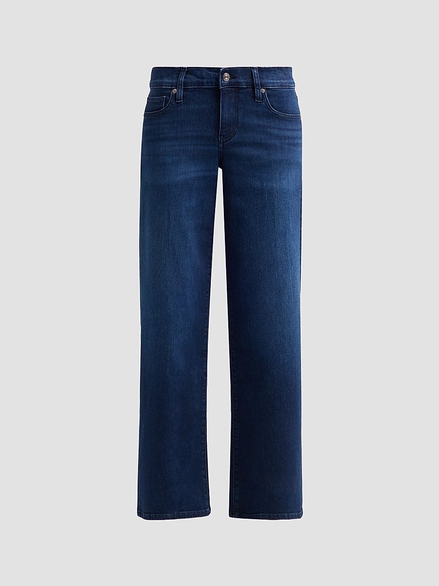 Women's Le Slim Palazzo Low-Rise Jeans - Ultraviolet - Size 32