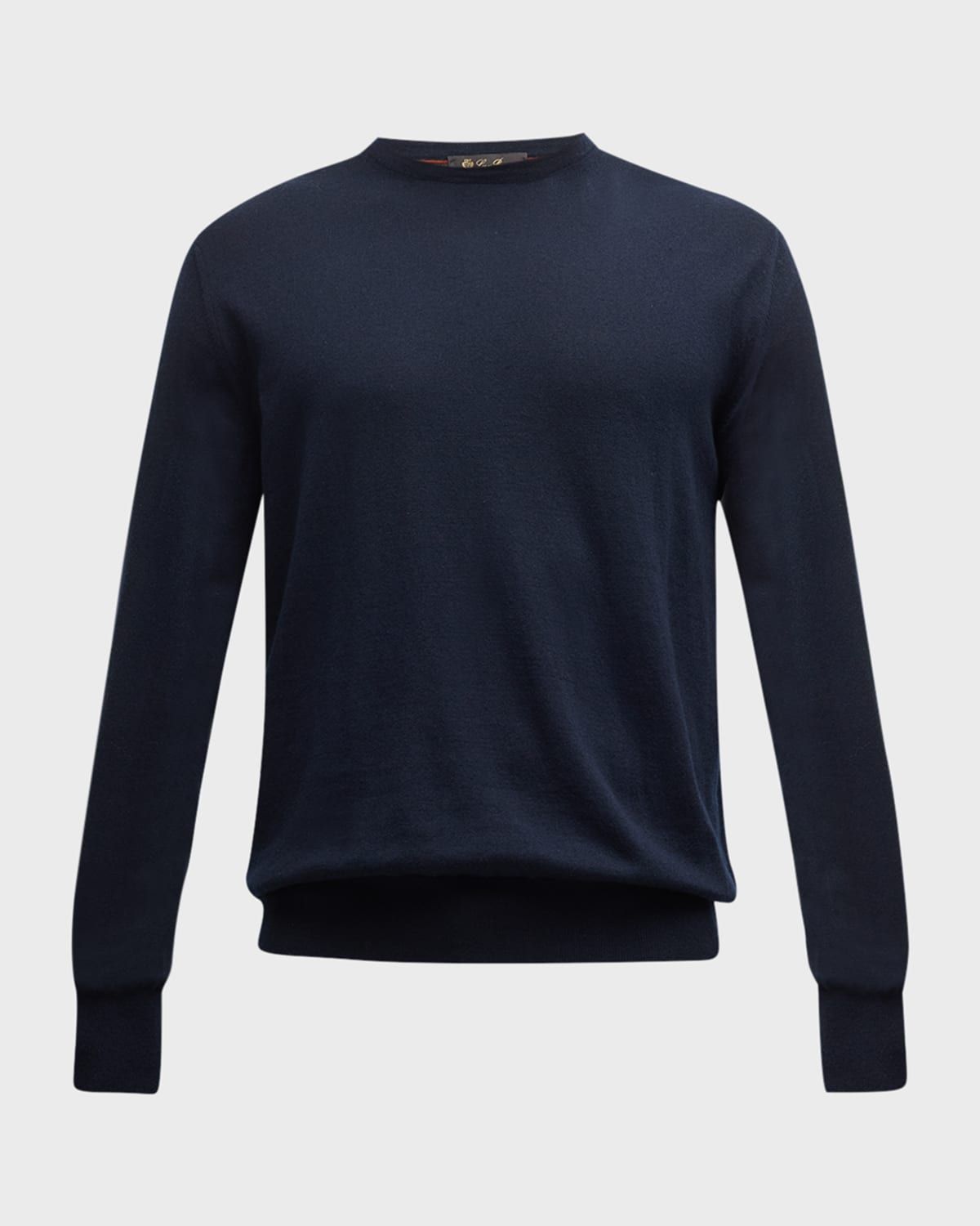 Men & apos;s Girocollo Cash Light Crewneck Sweater