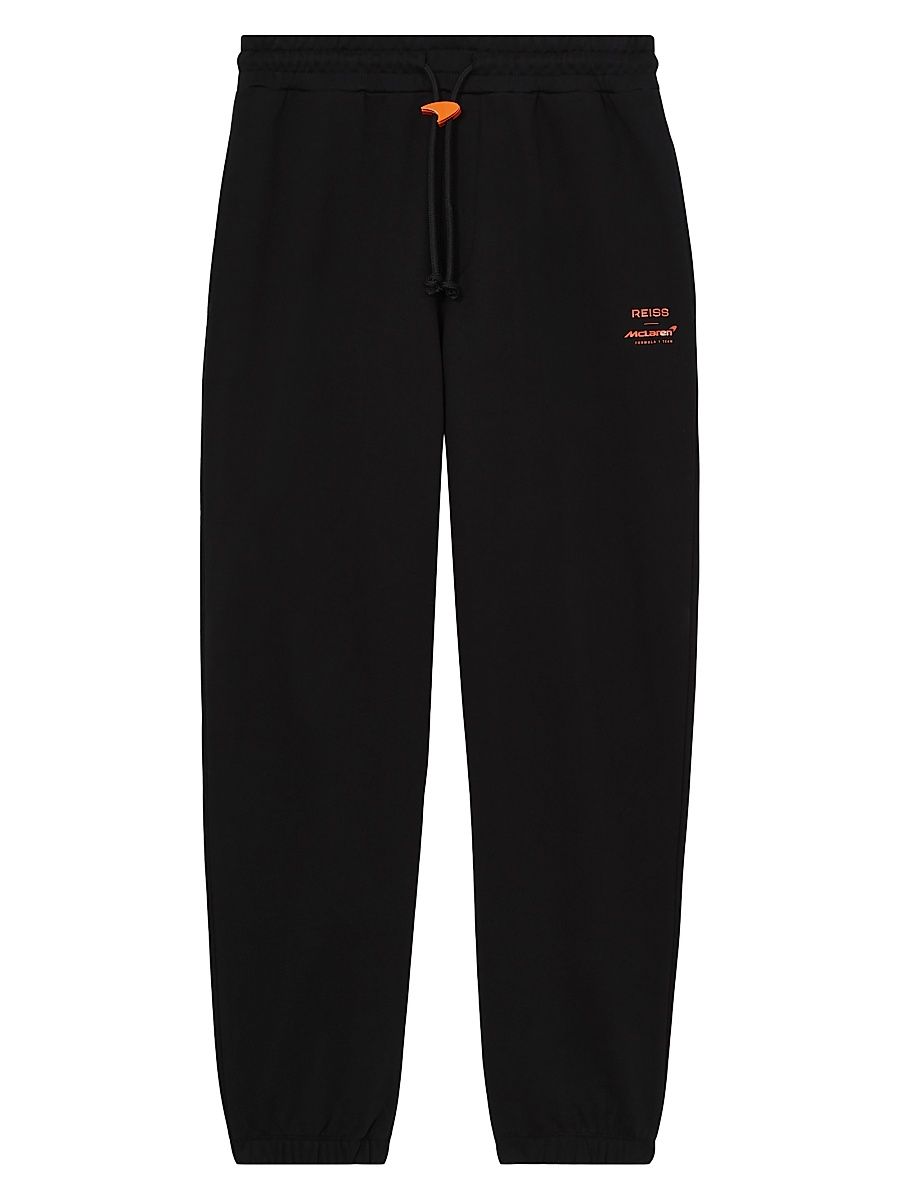 Men's Reiss x McLaren F1 Team Ryder Sweatpants - Black - Size Large