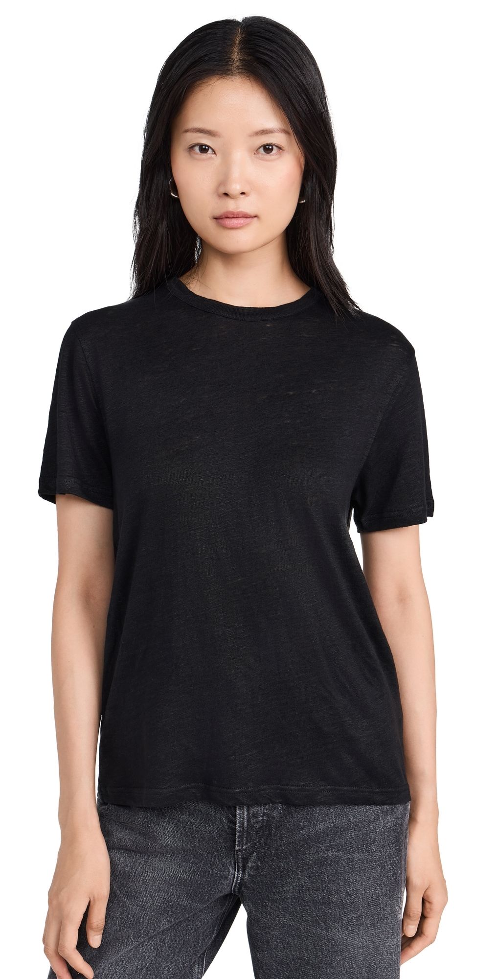 Sold Out NYC The Linen Perfect Tee Black M