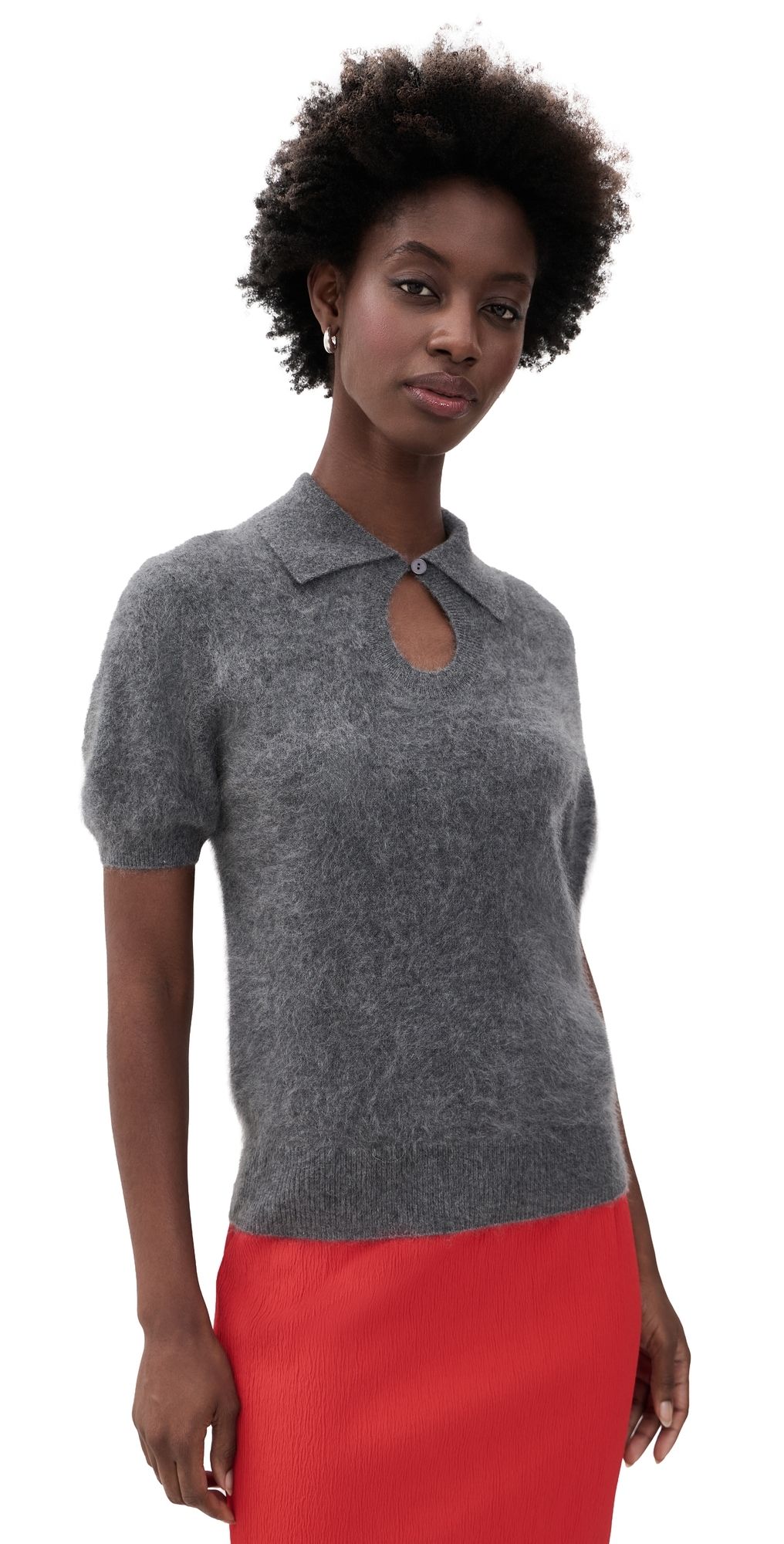 By Malene Birger Talallia Cashmere Pullover Grey Melange S