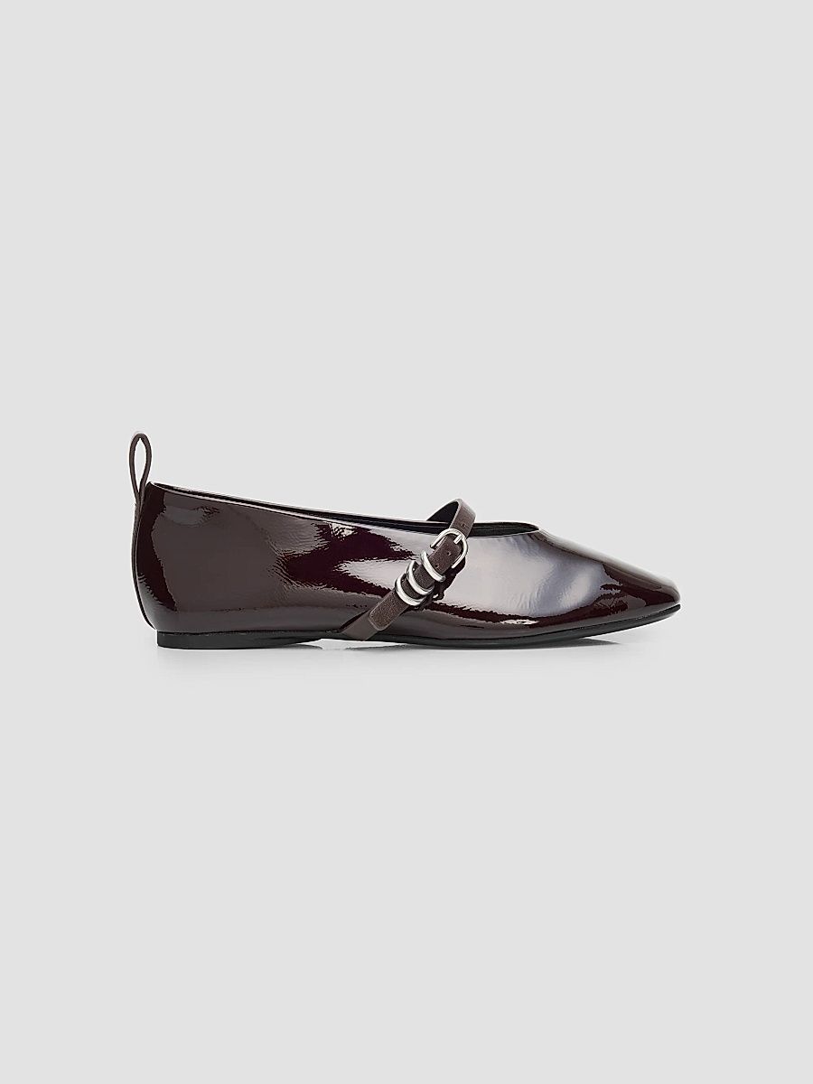 Women's Spire Mary Jane Flats - Morello Patent - Size 6.5