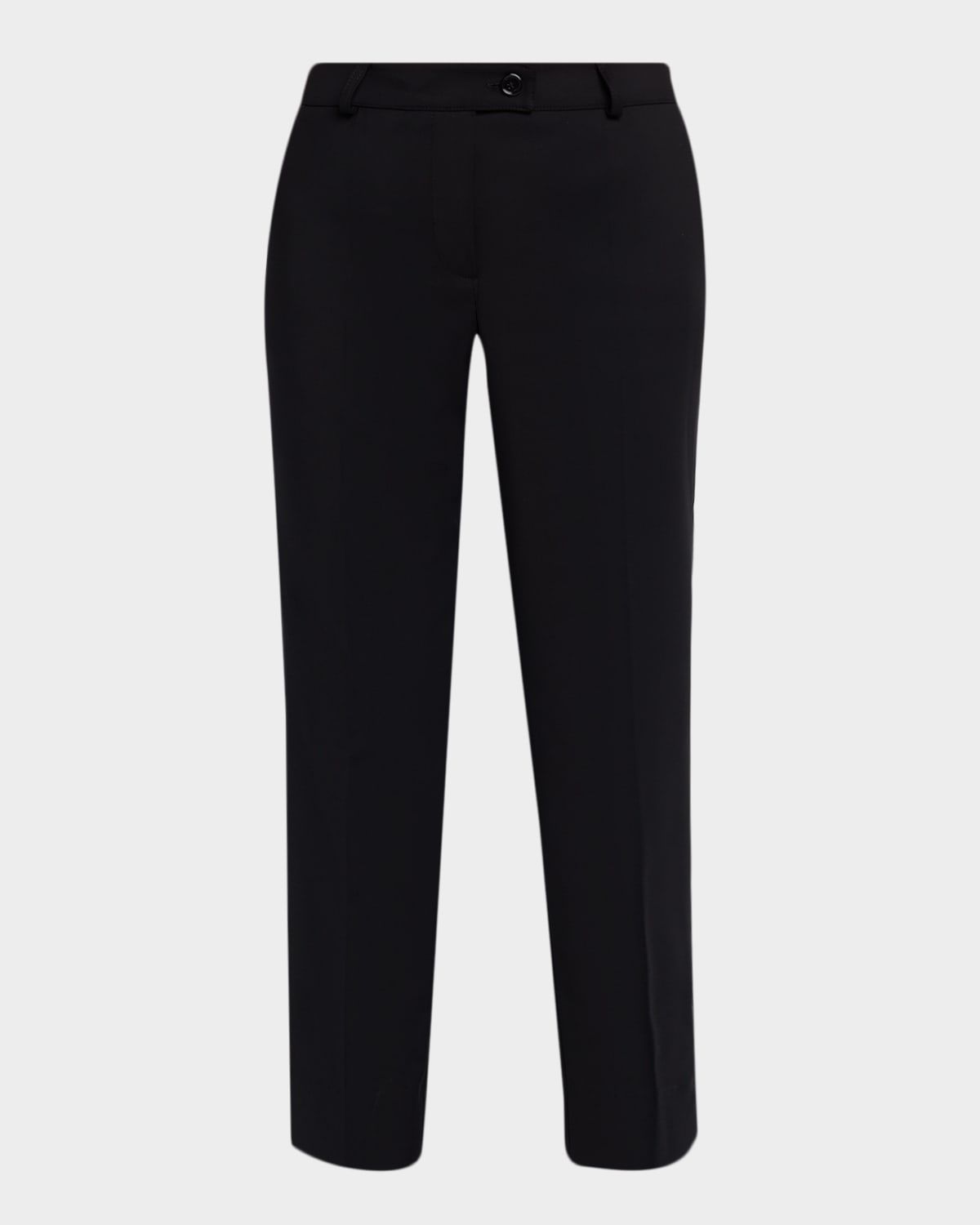 Cropped Slim-Leg Pants