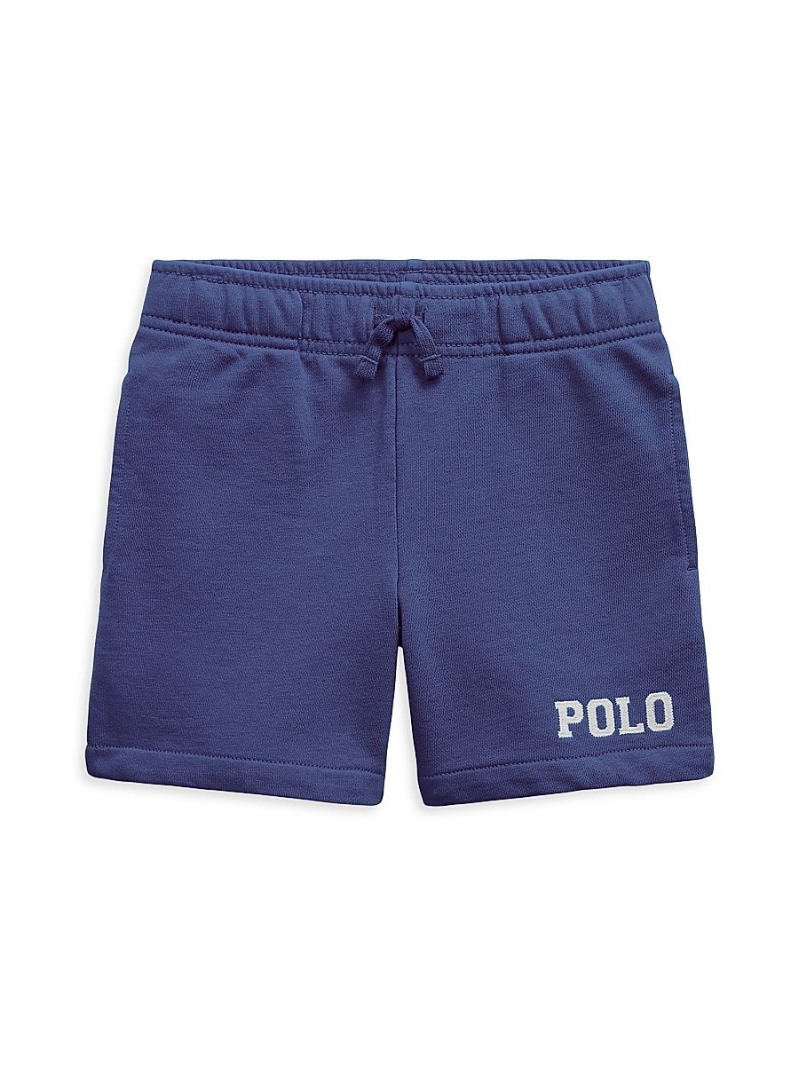 Little Boy's & Boy's Polo French Terry Shorts - Classic Blue - Size 16