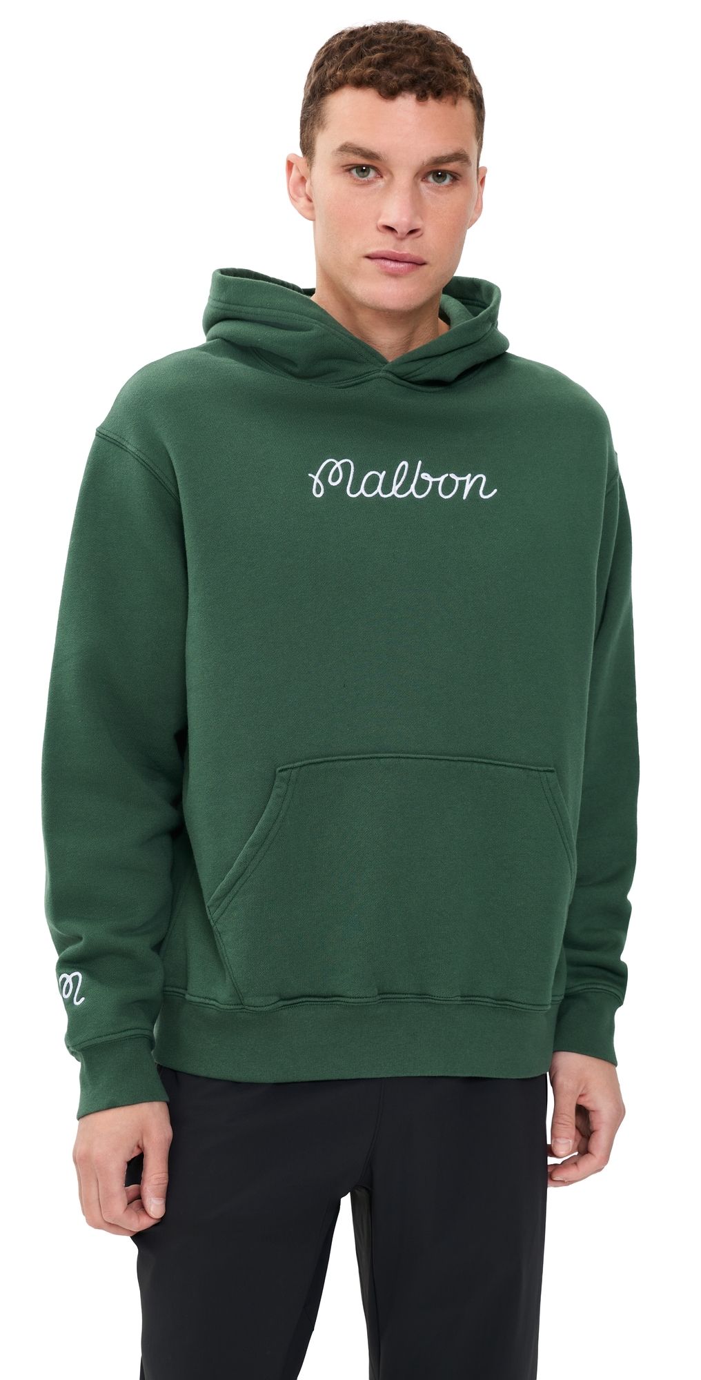 Malbon Fesque Hoodie Forest S