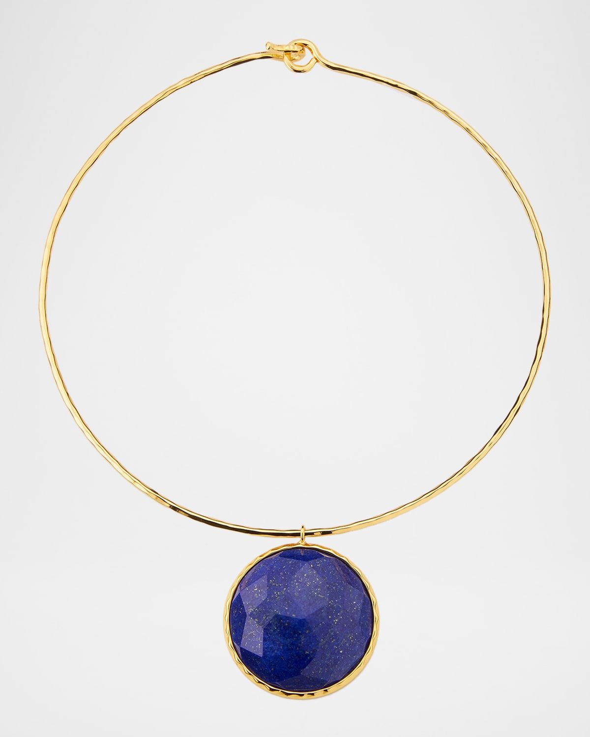Lapis Pendant Collar Necklace