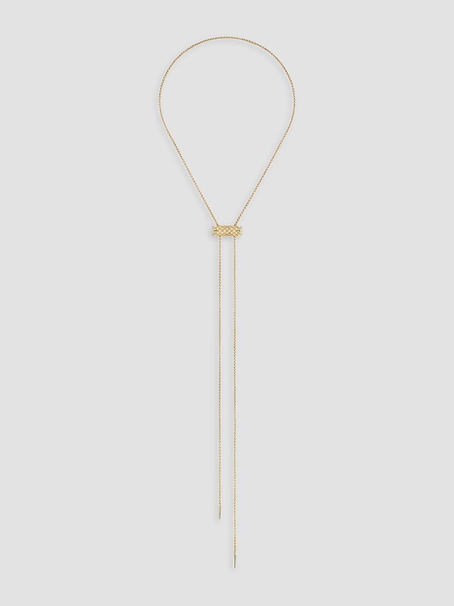 Women's Latch 18K Yellow Gold & 0.85 TCW Diamond Necklace - Yellow Gold