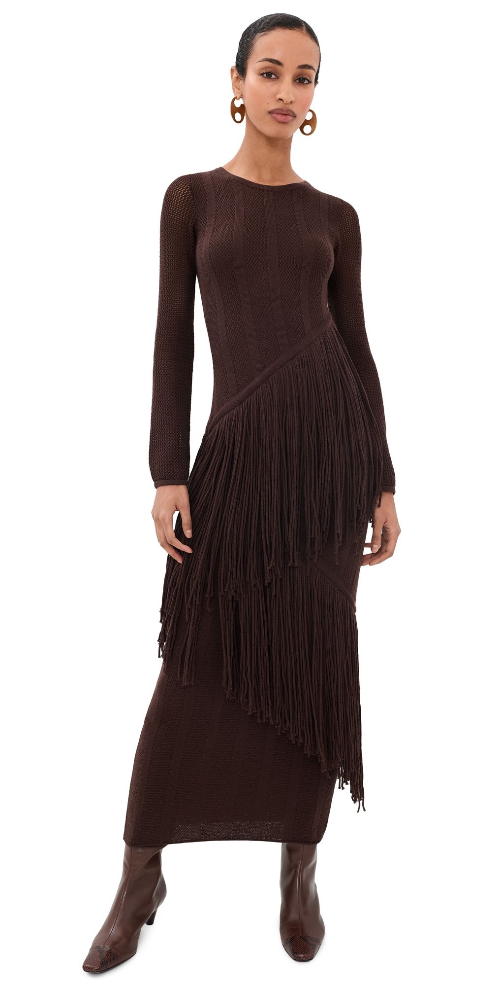 Carolina K Hunter Dress Brown XL