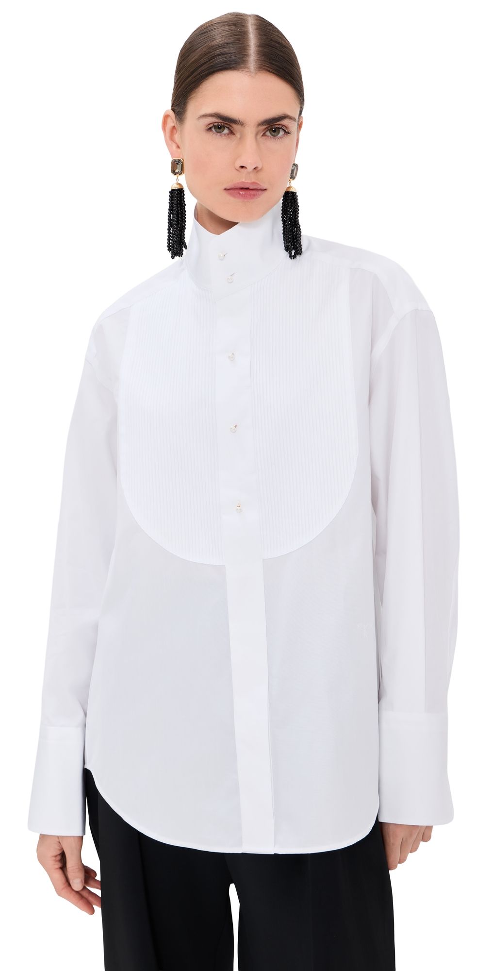 Nackiye Tux Pleated Shirt KAIMAK 40