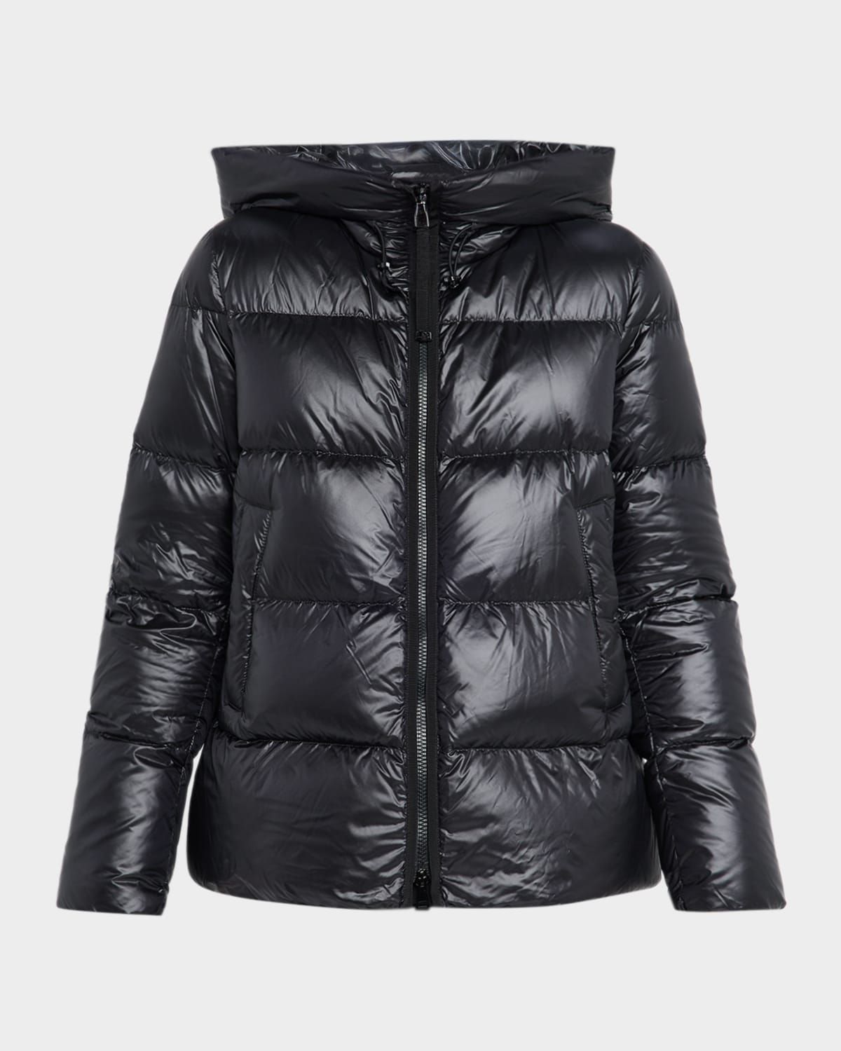 Serittes Hooded Short Down Jacket