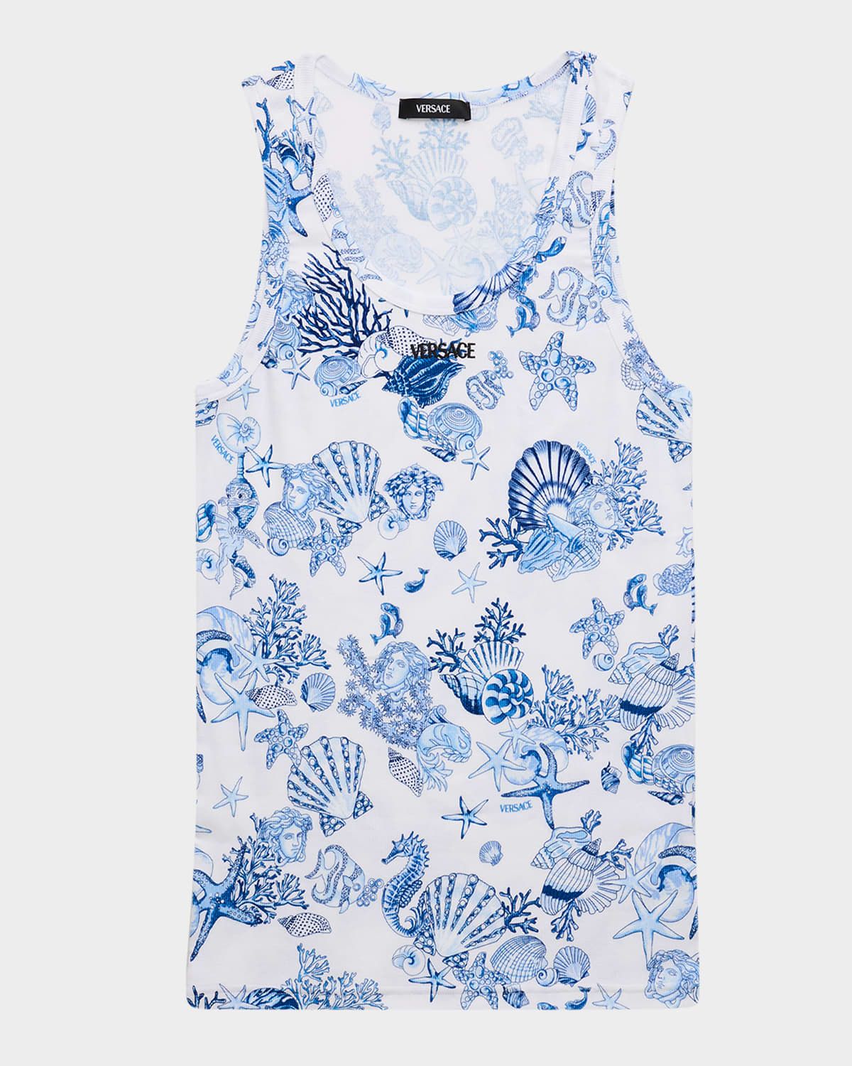 Men & apos;s La Vacanza Cotton Rib Tank Top