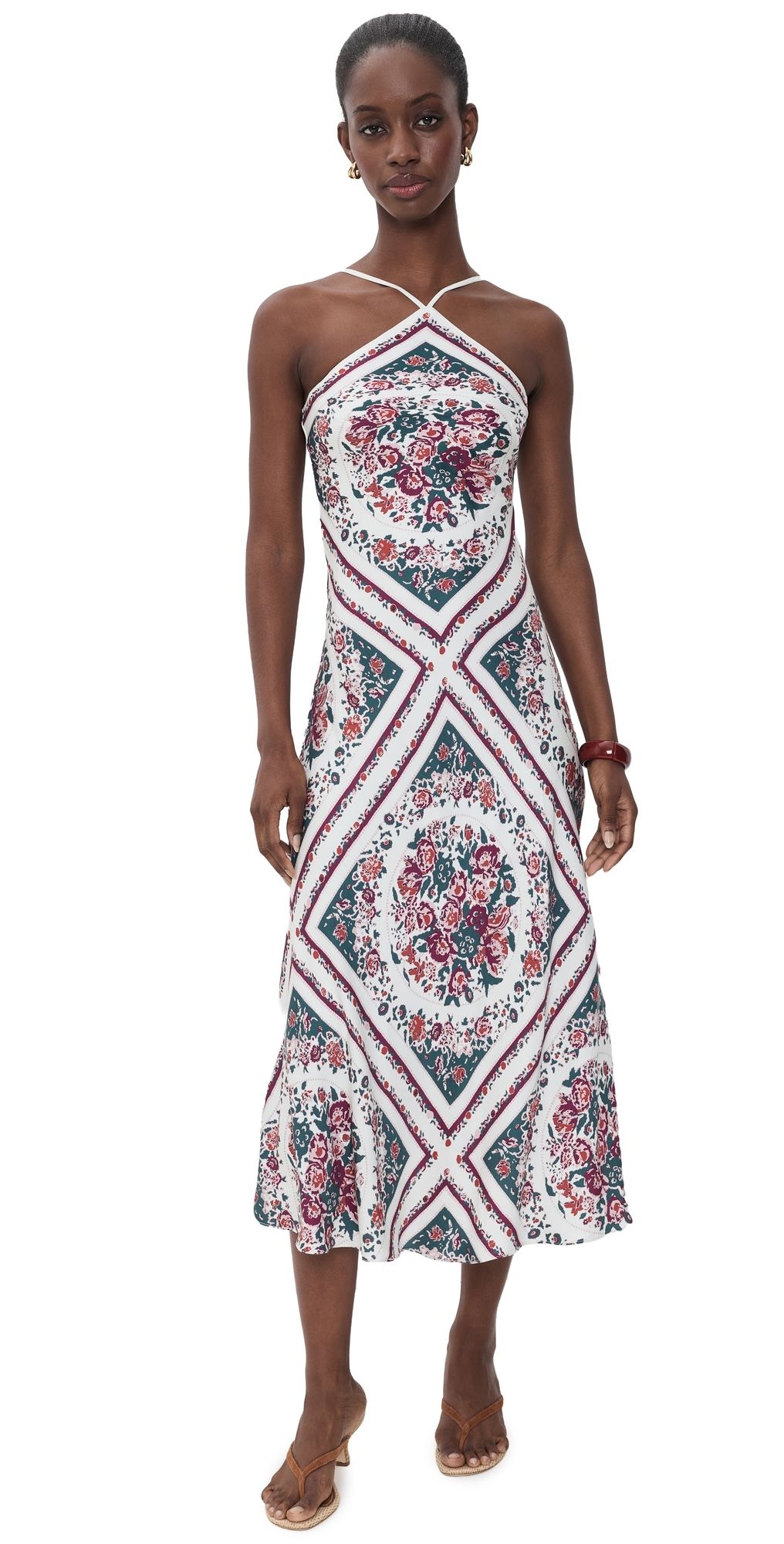 Cleobella Cornelia Ankle Dress Carmella Print XL