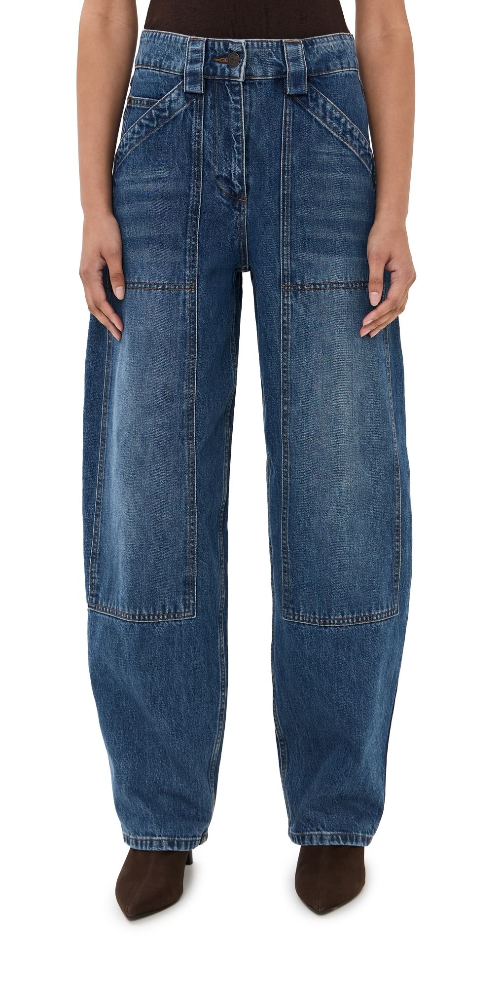 CO High Waist Balloon Pants Indigo 31