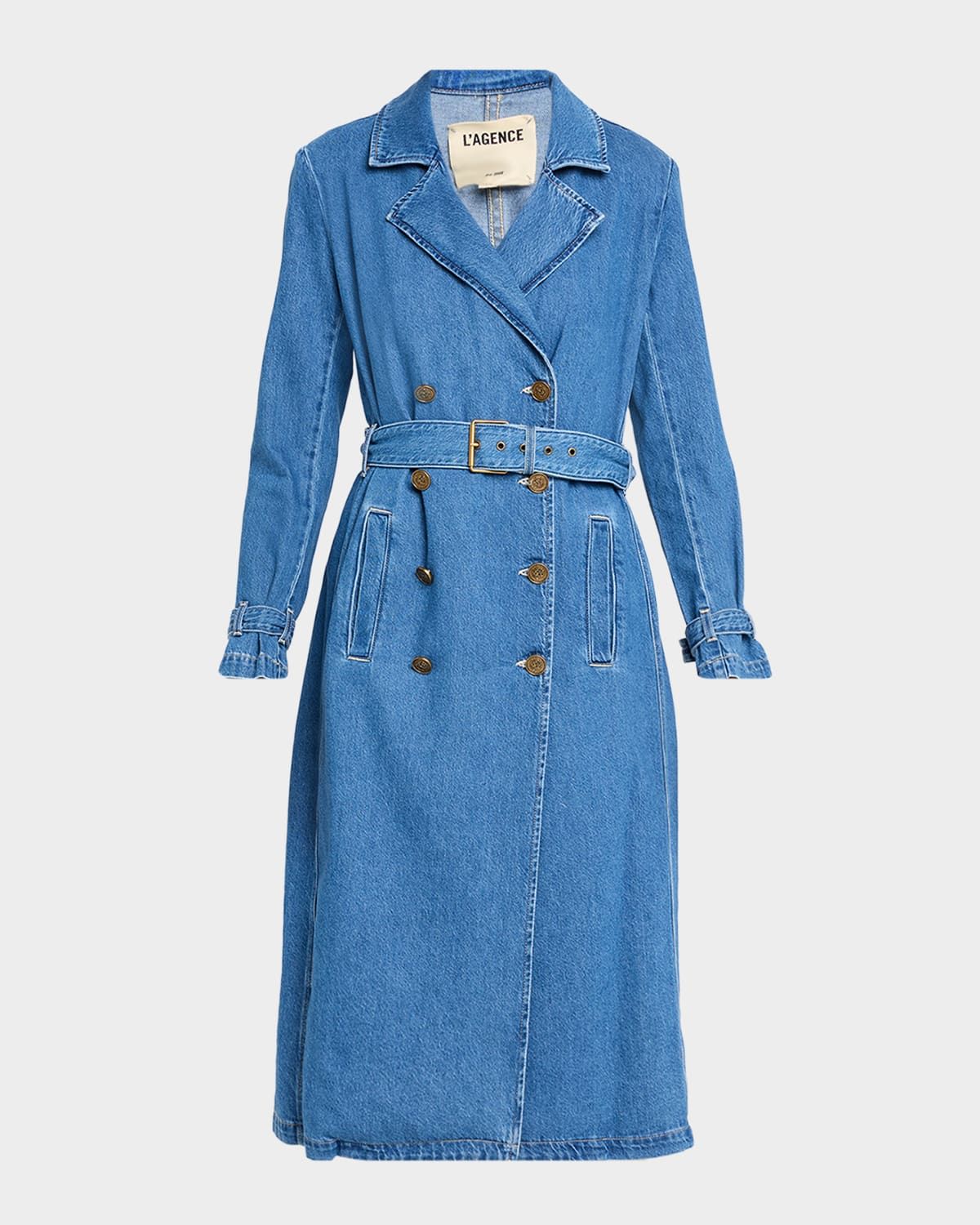 Bradley Denim Trench Coat