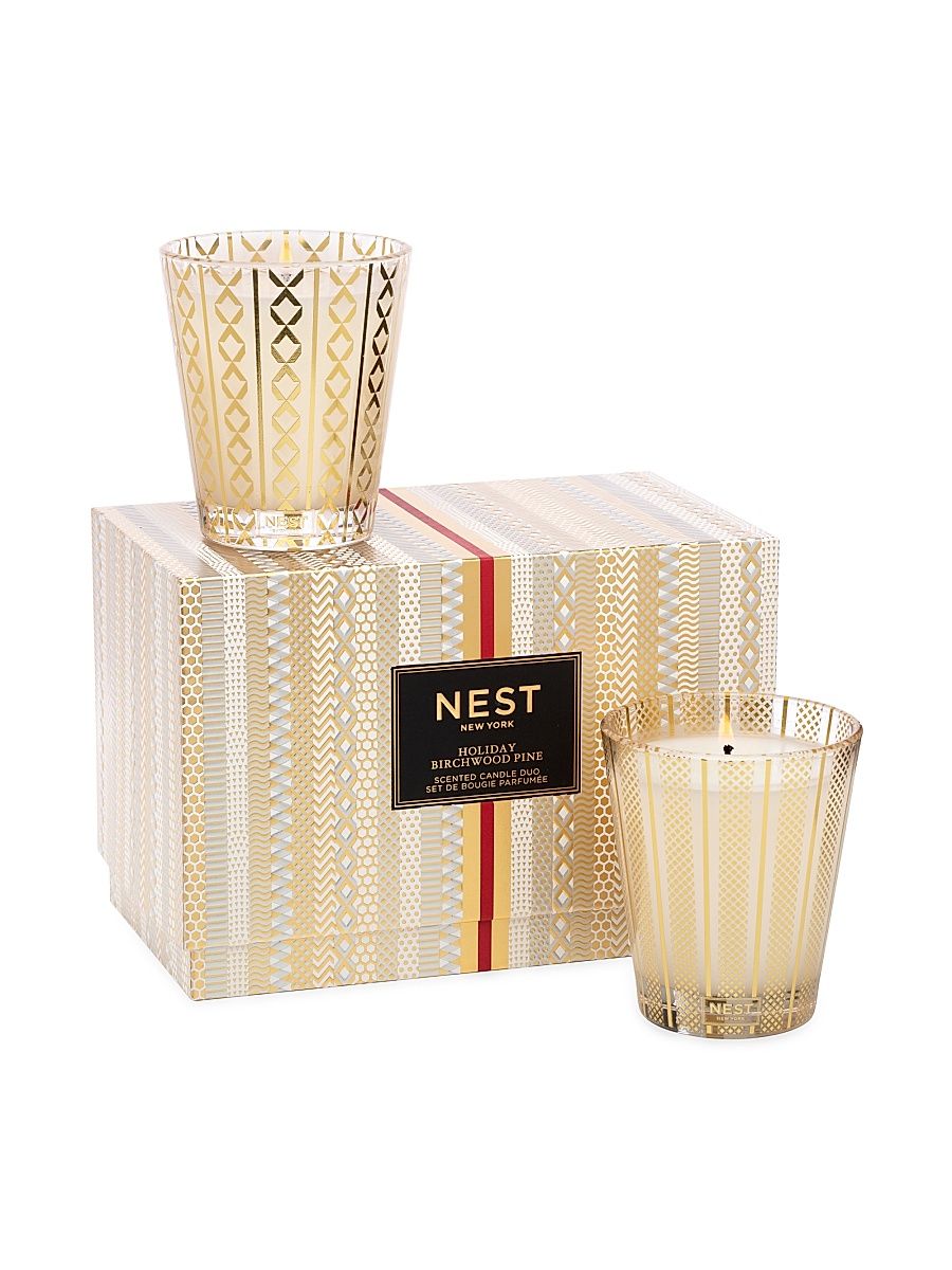 Festive Classic 2-Piece Candle Set