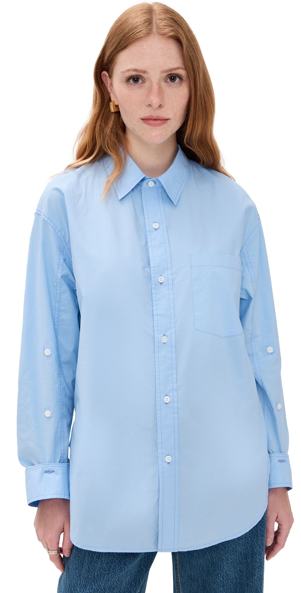 Citizens of Humanity Kayla Shirt Banker Blue M