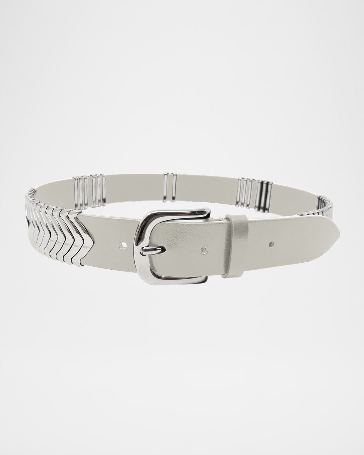 Tehora Leather Buckle Belt