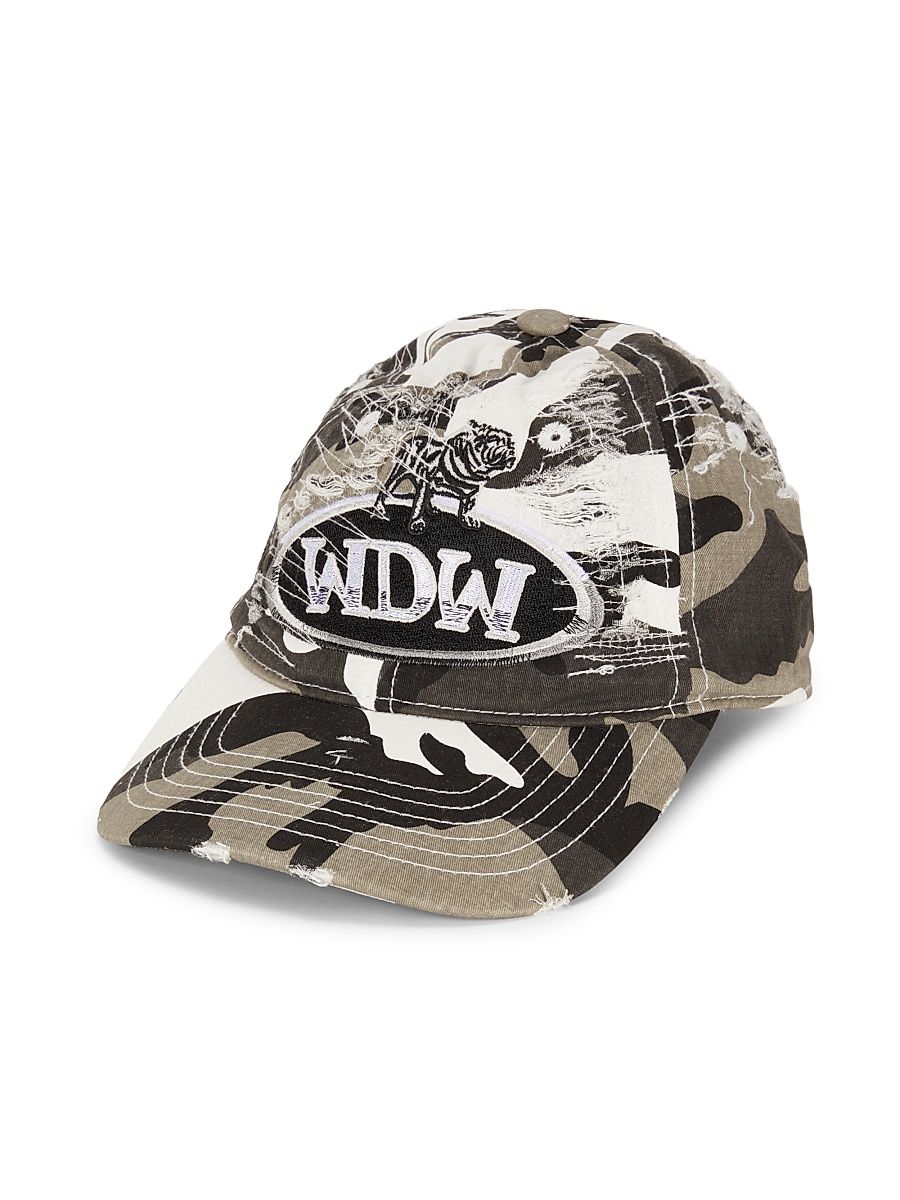 Men's Dale Camo Cotton Baseball Cap - Vintage Grey Multi
