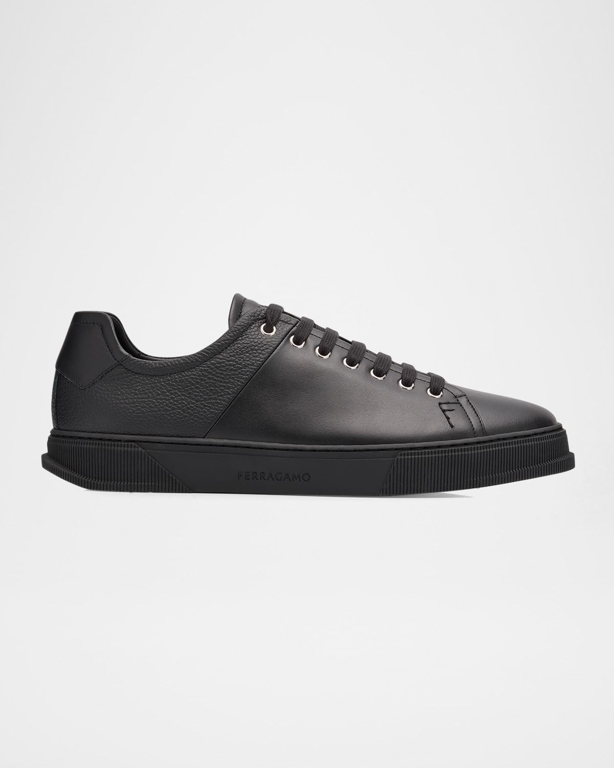 Men & apos;s Clayton Mixed Leather Low-Top Sneakers