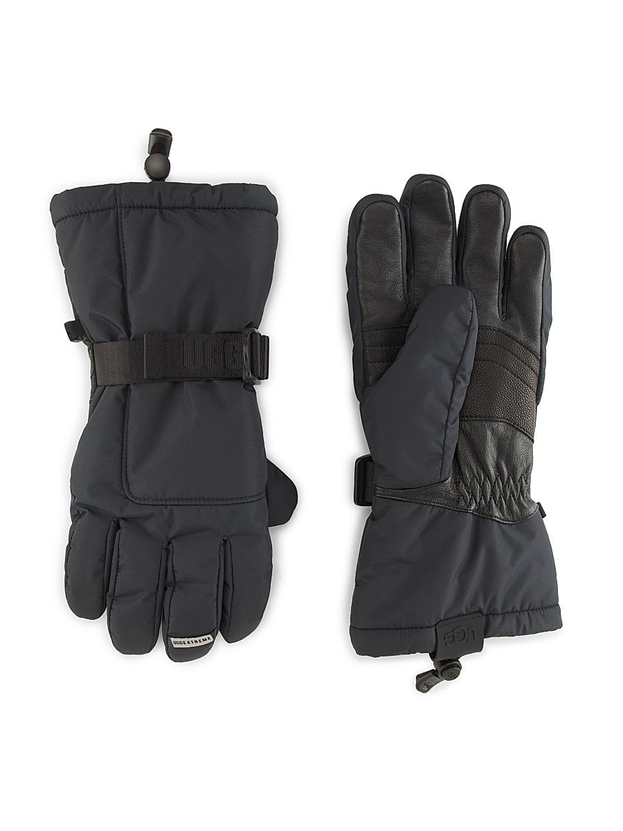 Men's UGGextreme Shasta Gauntlet Gloves - Black - Size XL