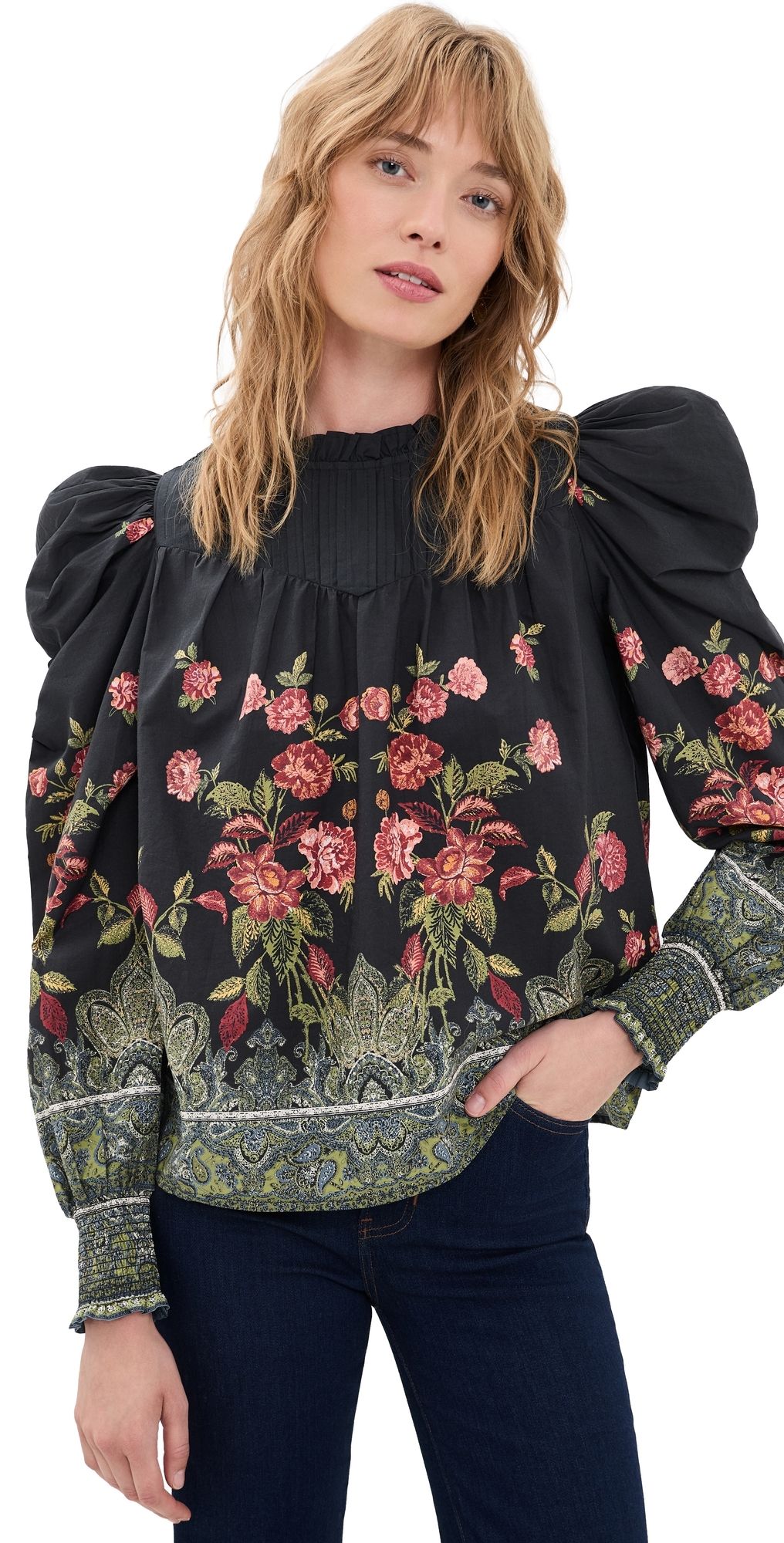 Cleobella Irina Top Eglantine Print XL