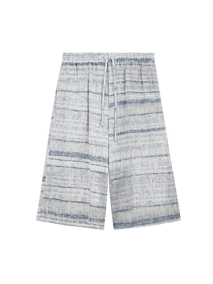 Men's LOEWE x Paula's Ibiza Drawstring Shorts - Blue - Size Small