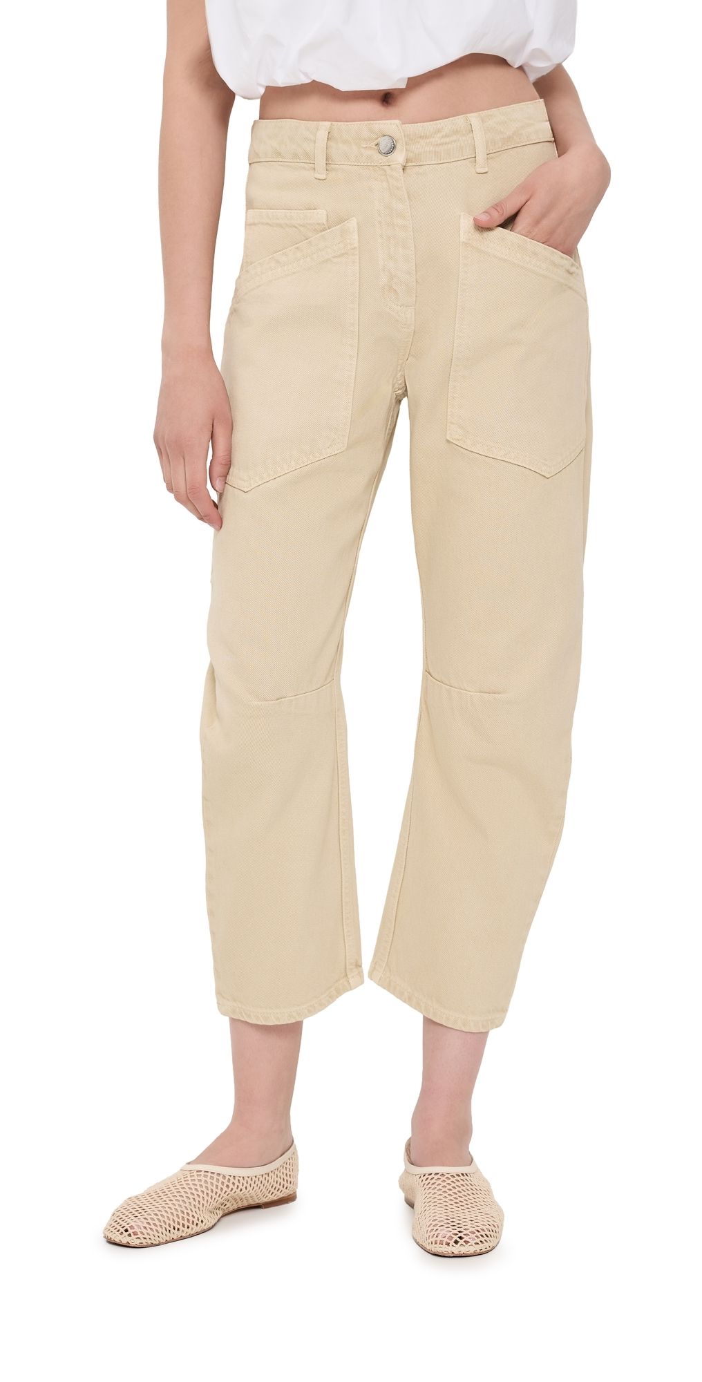 Secular Easton Cotton Jeans Sand 30