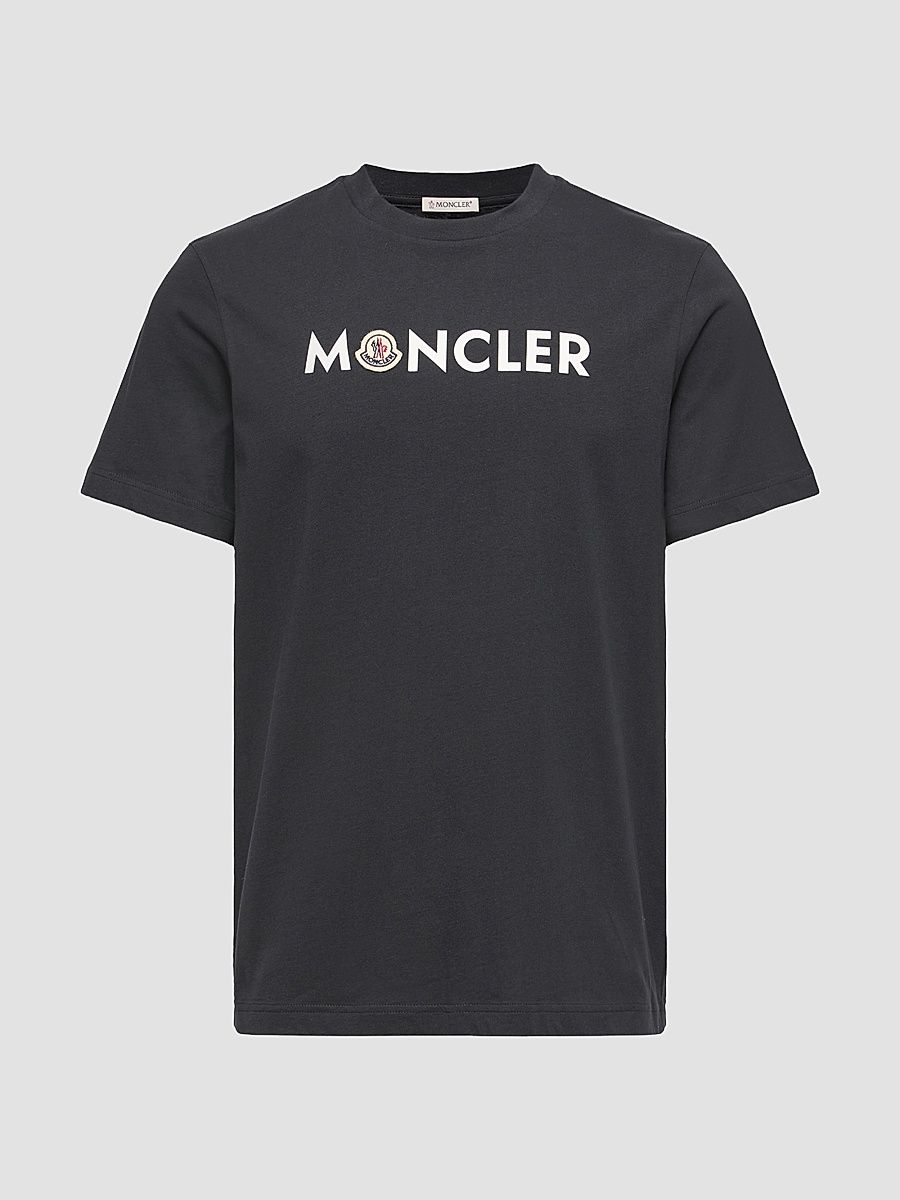 Men's Crewneck T-Shirt in Cotton - Dark Blue - Size XXXXL