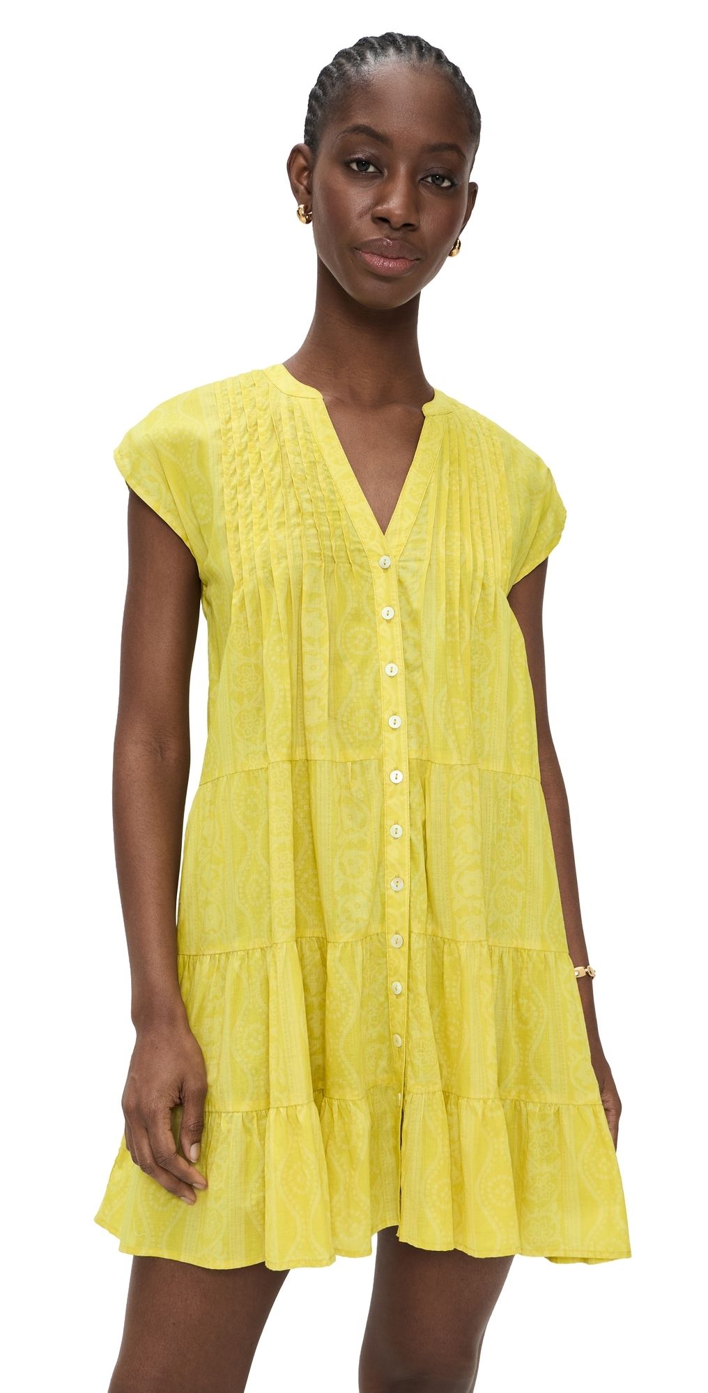 Marea Mackenzie Dress Citronelle Grace Print M