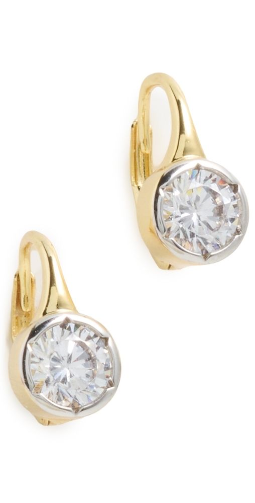 Luv Aj The Marais Hook Gold Earrings Gold One Size