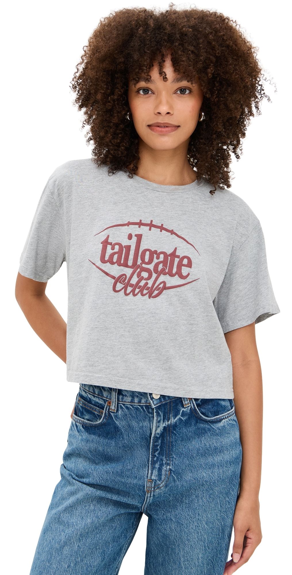 State & Lake Tailgate Club T-Shirt Ivory/Chocolate XL