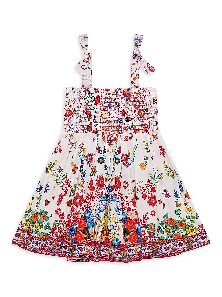 Baby Girl's Faith, Luck & Justice Shirred Dress - Size 18 Months