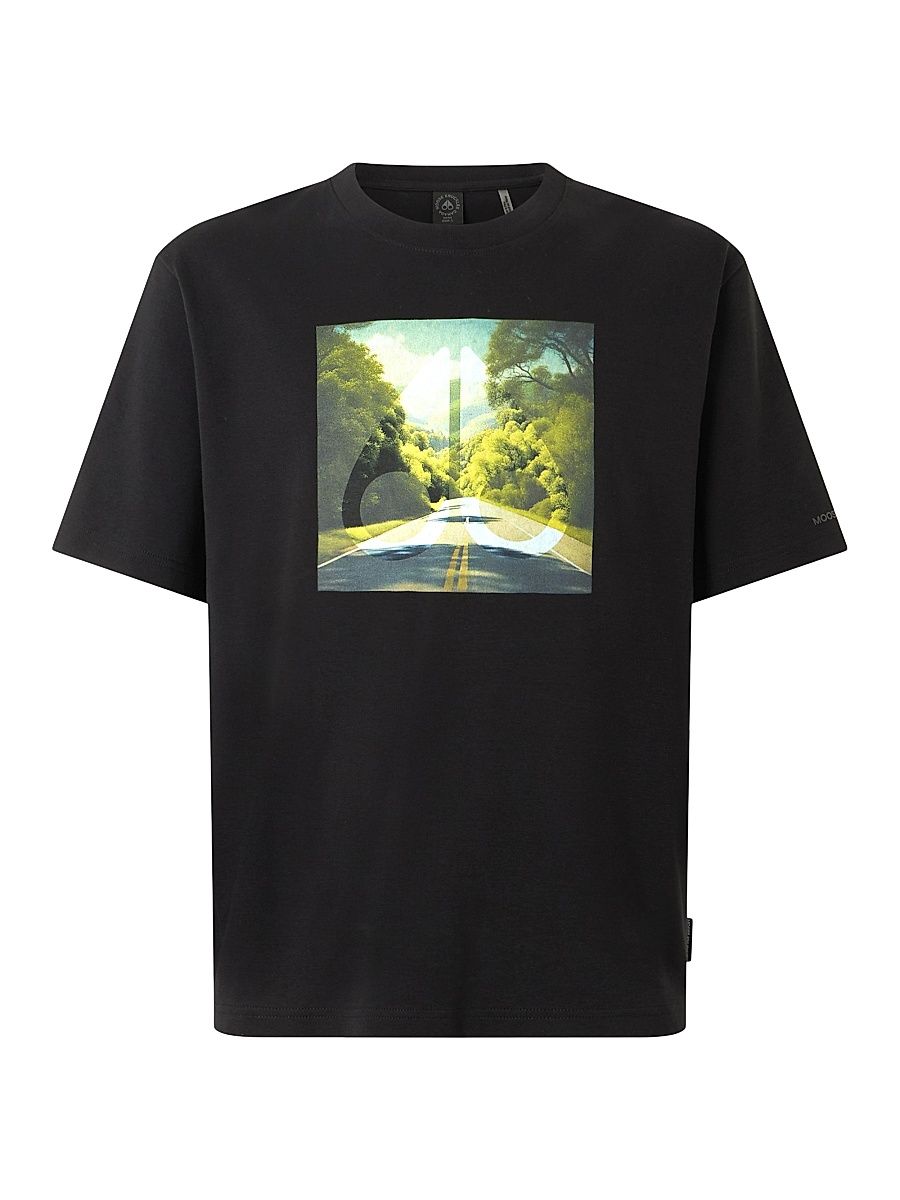 Men's Pine Avenue Crewneck T-Shirt - Black - Size XL
