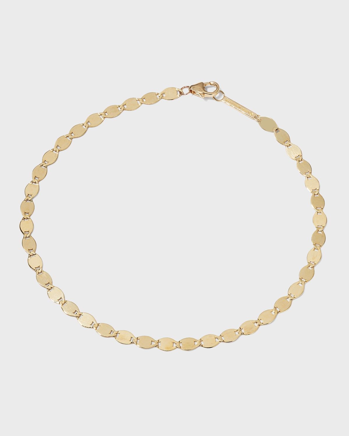 14K Gold Mega Nude Chain Anklet