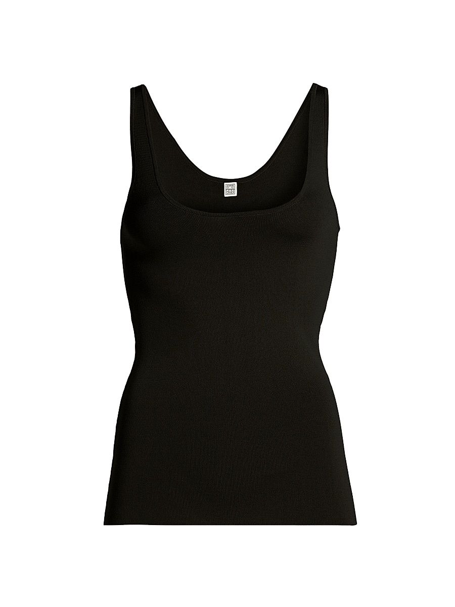 Women's Compact Jersey Tank - Black - Size XL