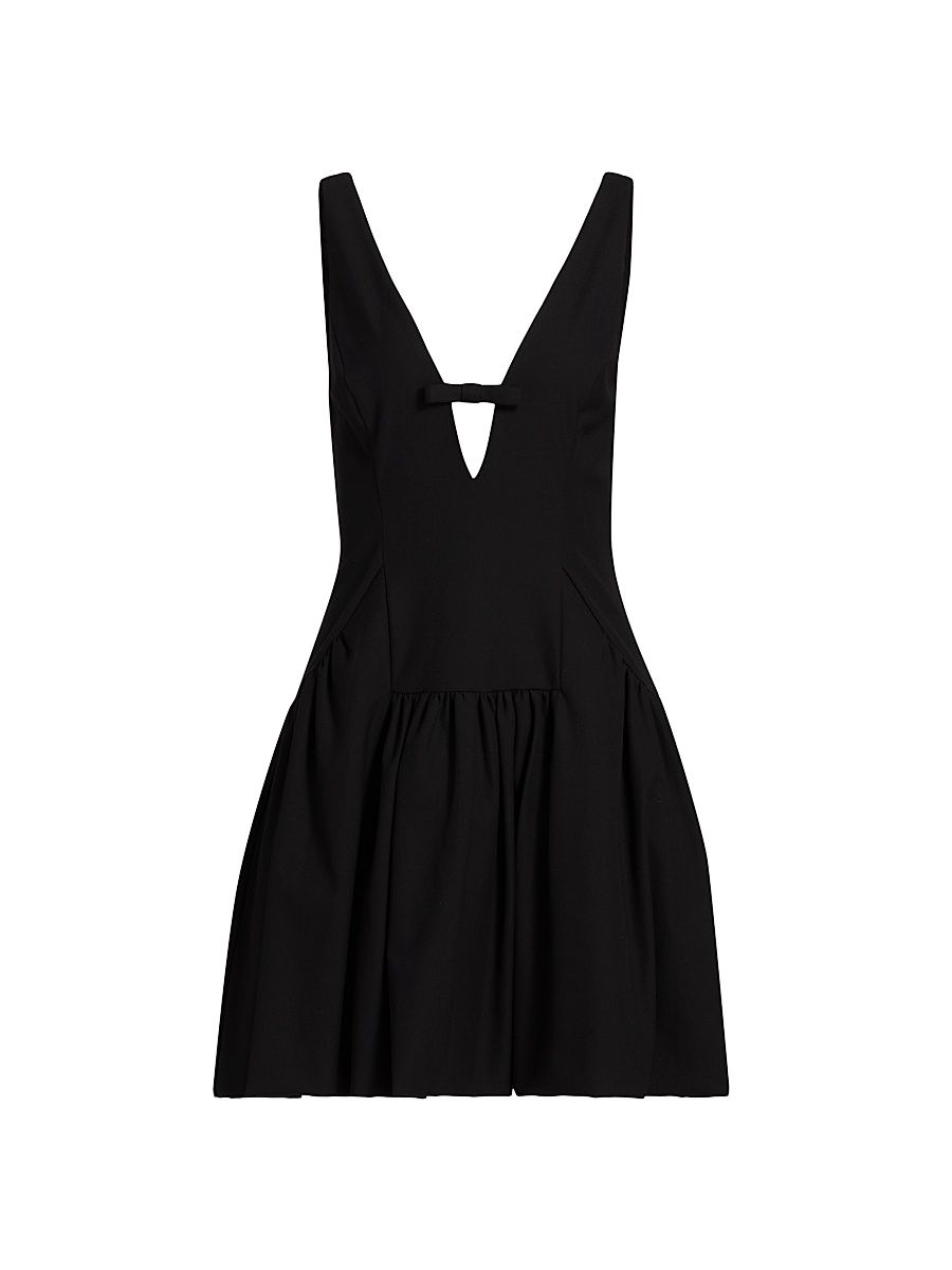 Women's Blaise Fit & Flare Minidress - Black - Size 6