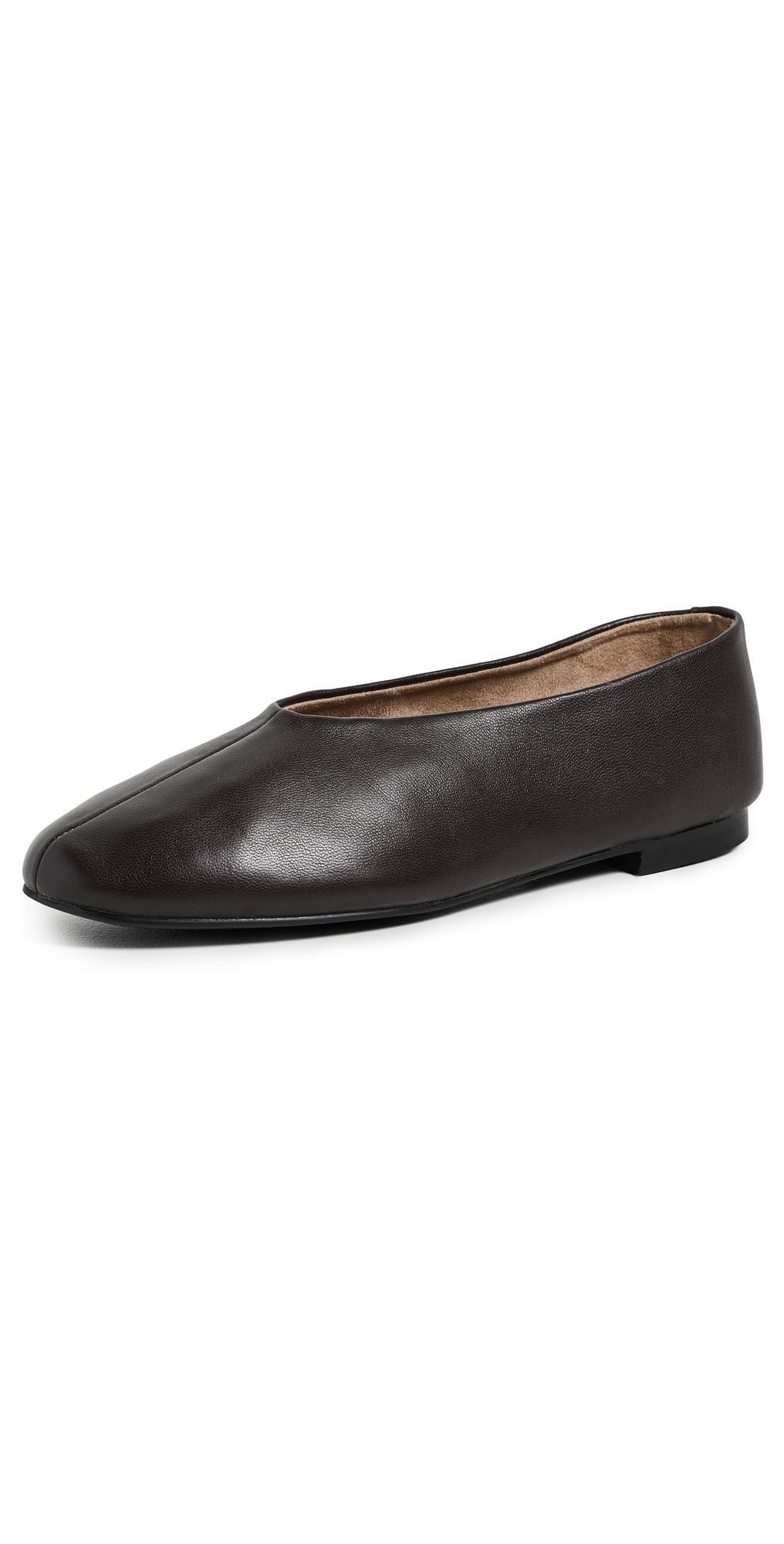 Tony Bianco Cuba Flats Chocolate Nappa 6