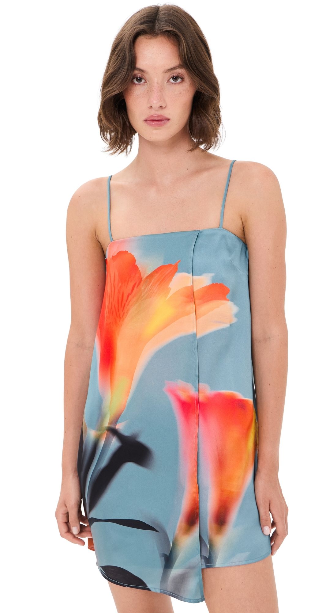 MISA Inez Dress Fire Petal L