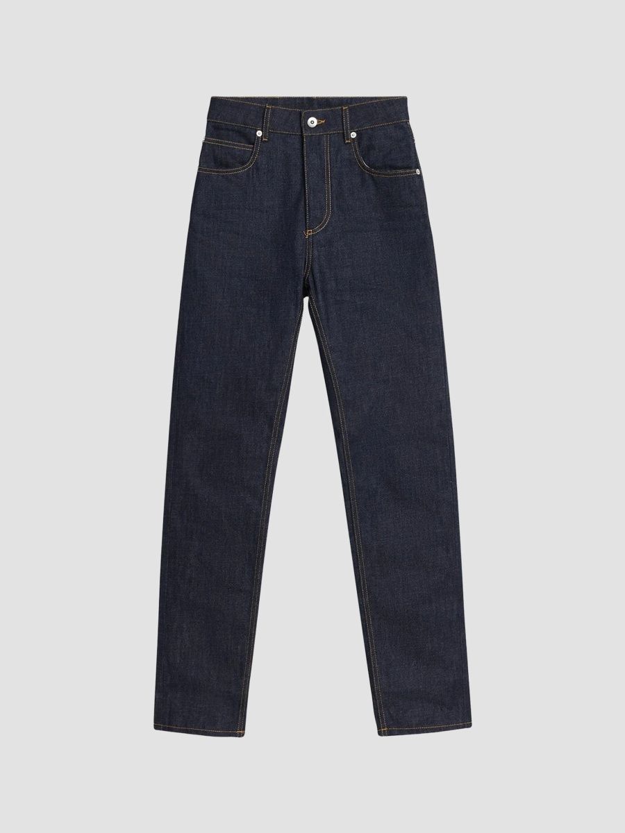 Bottega Veneta Women's Mid-Rise Straight-Leg Jeans - Indigo - Size 0