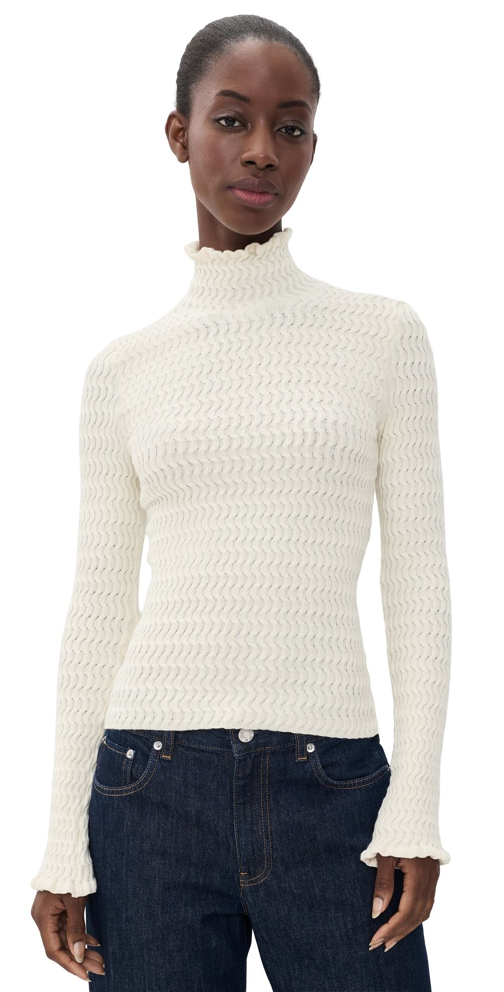 Proenza Schouler White Label Juniper Sweater Vanilla S