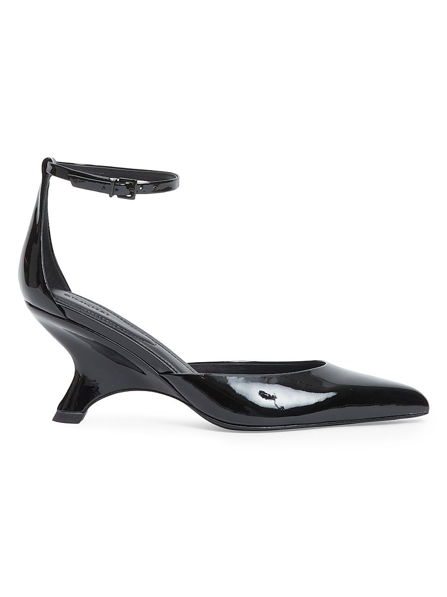 Women's Vixen 75MM Patent Leather Pumps - Black - Size 10