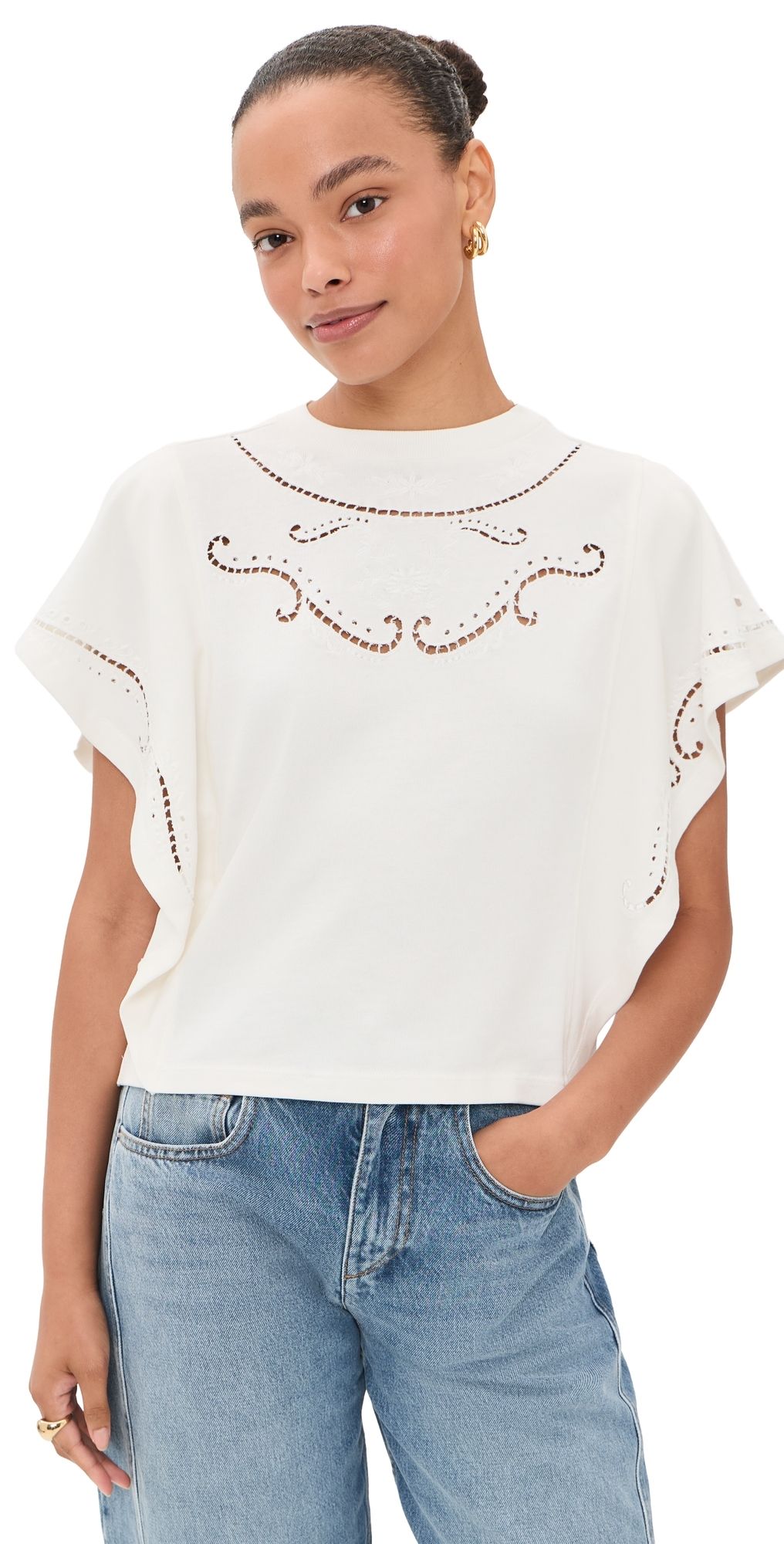 Isabel Marant Étoile Eoline Blouse Ecru S