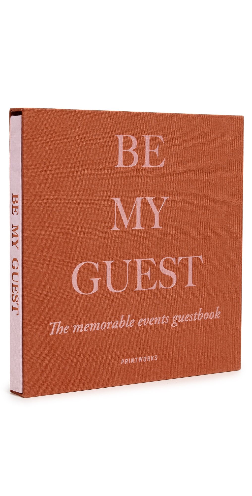 Printworks Guest Book Rust/Pink One Size